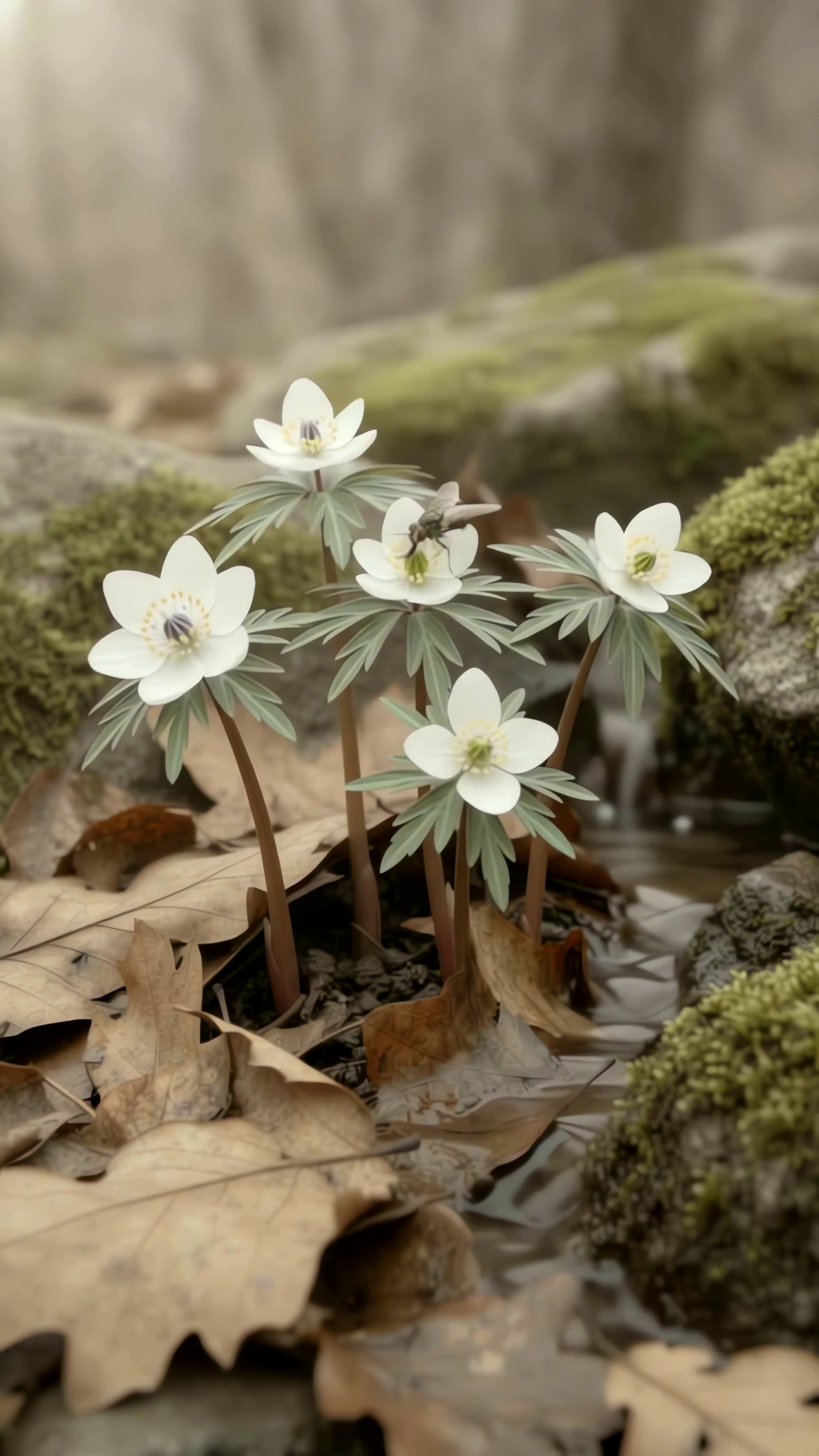 변산바람꽃 만개